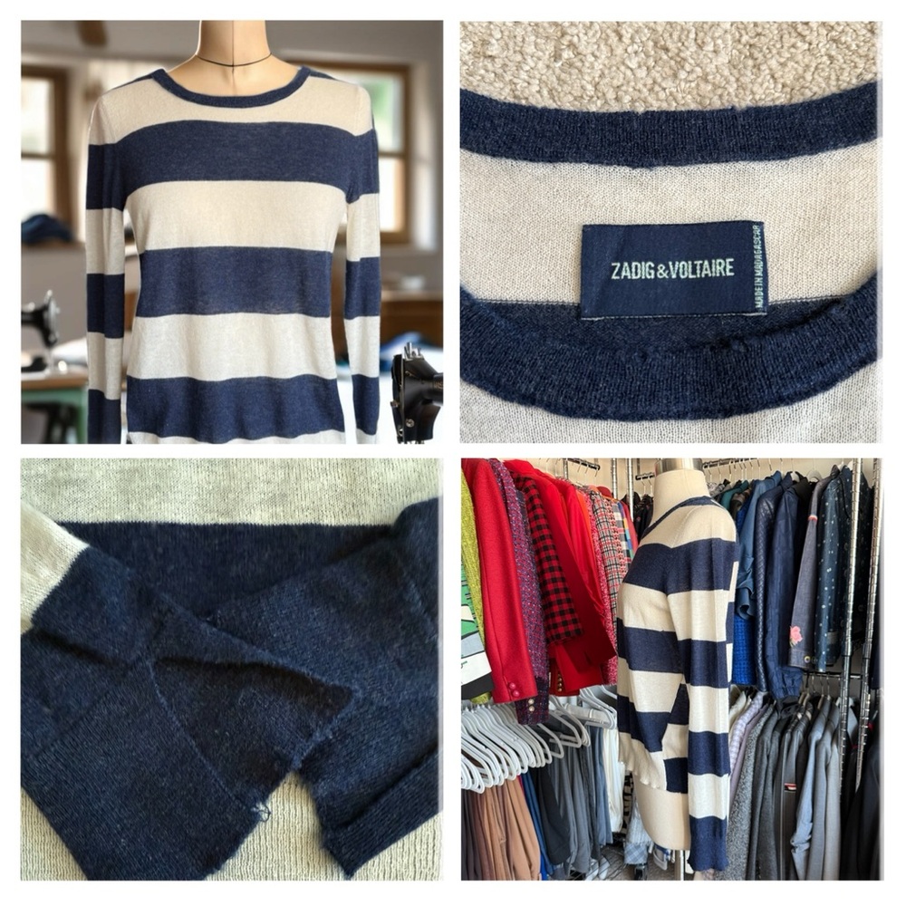 Zadig & Voltaire Striped Sweater